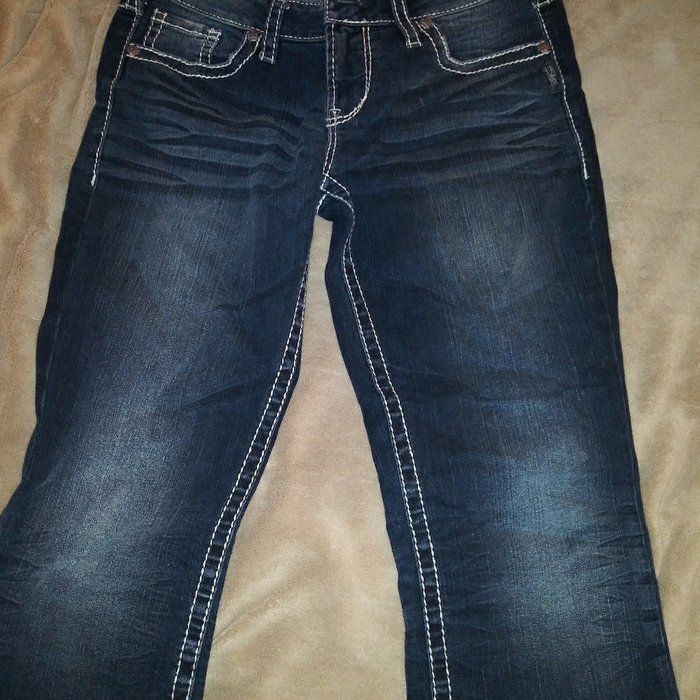 Silver jeans